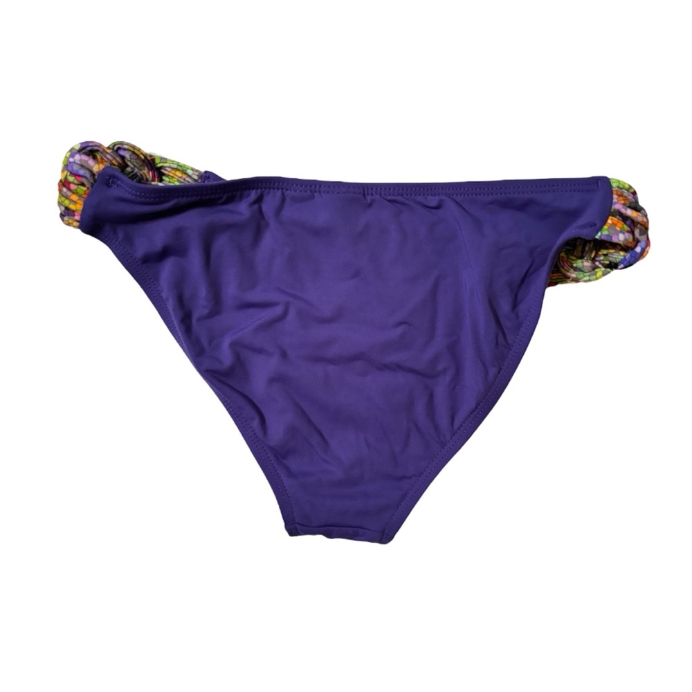 L*Space Colorful Purple Geo Pattern Bikini Set - Picture 3 of 13